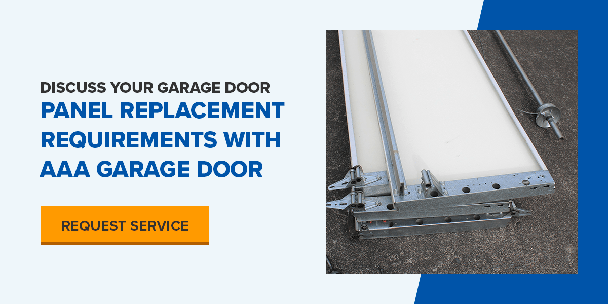 Discuss Your Garage Door Panel Replacement Requirements With AAA Garage Door